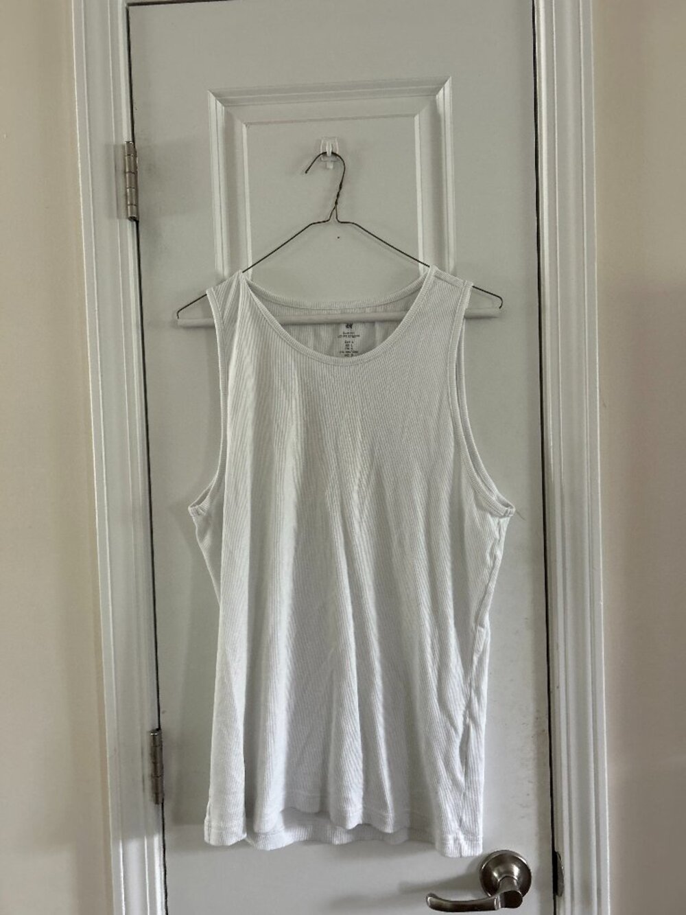 H&M Men's White Tank